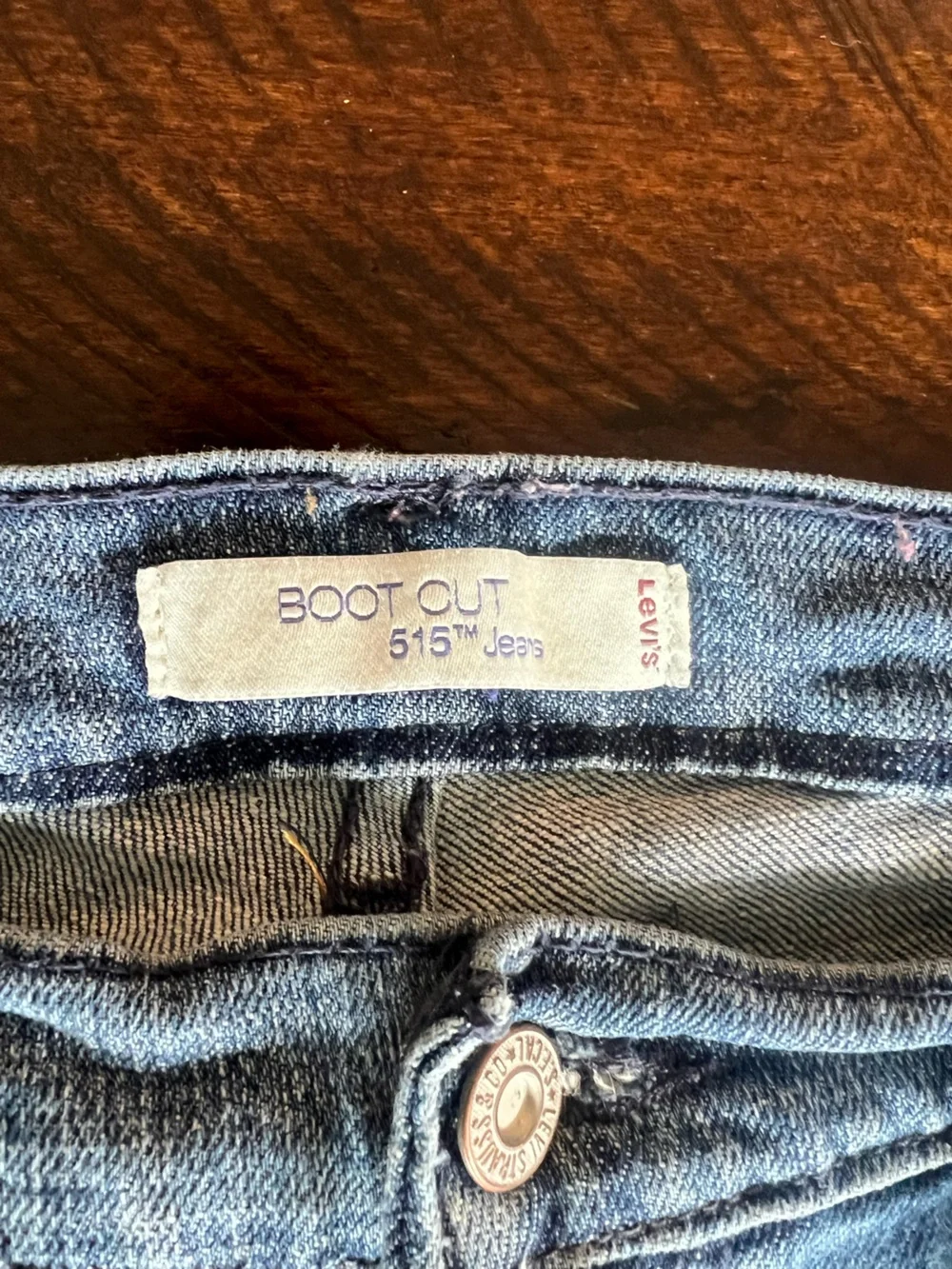 Levi’s 515 Bootcut Jeans Women’s 12 Light Wash Mid Rise Discontinued